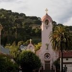 Saint Raphael Church and Mission on 5th Street is over 200 years old, located on 5th Street in Downtown San Rafael.