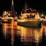 The Famous San Rafael Boat Parade of Lights in San Rafael, CA 94901, on the San Rafael Canals